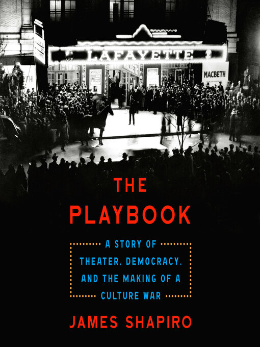 Title details for The Playbook by James Shapiro - Wait list